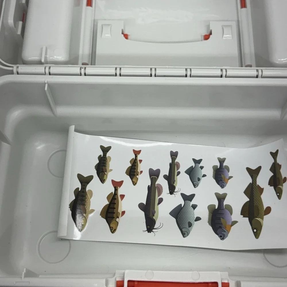 Shakespeare Customize-It! Child's Tackle Box With Stickers No Lures